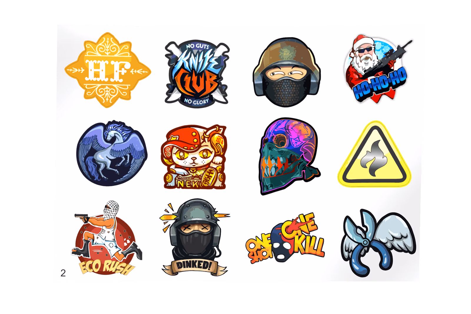 Топ-10 дешёвых стикеров для крафта в CS2